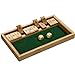 Philos 3271 - Shut The Box 12er, Bambus, Green Games, Würfelspiel, Klappenspiel