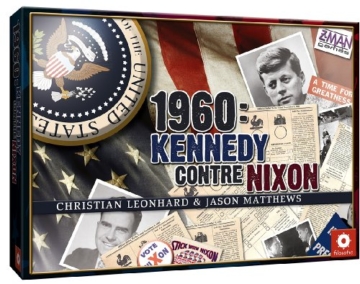 Asmodée – KCN01 – Jeu de Stratégie – 1960 : Kennedy Contre Nixon [Französische Edition] - 